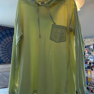 VICTORIAS SECRET “PINK” LONG SLEEVE WITH HOOD!